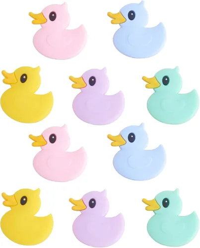 Vista 13 de 10 Piezas Cuentas de Silicona de Animales - Lindas Cuentas a Granel DIY para Manualidades, Bolígrafo, Correas de Teléfono, Colgantes de Bolsa (Rana)