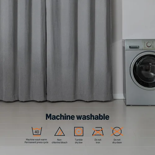 Vista 6 de Amazon Basics Cortinas de felpilla para oscurecer la habitación, cortinas filtrantes de luz para dormitorio y sala de estar, juego de 2 paneles