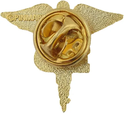 Vista 40 de PinMart s Caduceus - Pin de solapa esmaltado para enfermería, insignia ideal para CNA, accesorios de asistente médico, insignia de enfermera