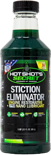 Vista 7 de Hot Shot's Secret Añadido de aceite para eliminar la fricción estática, 16 onzas Trata 8 cuartos de galón. Reduce el desgaste, restaura la energía