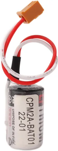 Vista 2 de (5 piezas ER3V 3.6V batería de litio de repuesto para CPM2A-BAT01 CPM2ABAT01 CPM2A CQM1H con enchufe
