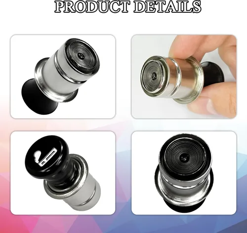 Vista 6 de Encendedor de cigarrillos de construcción de plástico de metal de 12 V, accesorios de repuesto para encendedor de cigarrillos de automóvil, enchufe