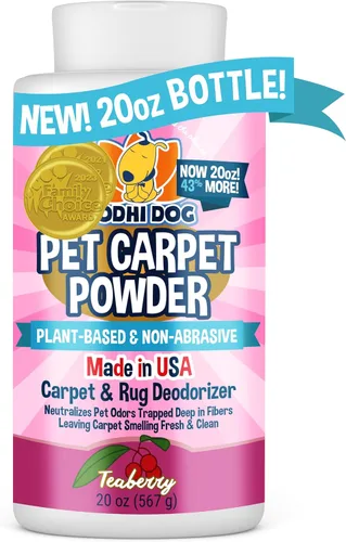 Vista 9 de Bodhi Dog Natural Carpet - Desodorante en polvo para alfombras – Eliminador de olores secos de mascotas y removedor de olores de orina – Afloja