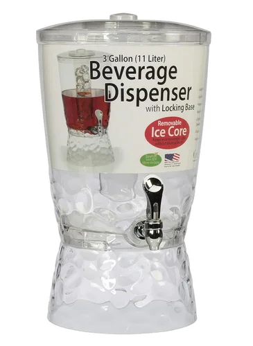 Vista 2 de CreativeWare Dispensador de bebidas Pebbles de 3 galones