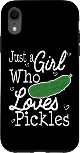 Vista 25 de Pickles Just A Girl Who Loves Funny Case for iPhone 16