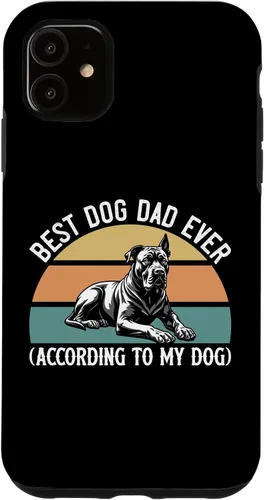Vista 8 de Cane Corso Mastiff, Best Dog Dad Ever According to My Dog Case for iPhone 17