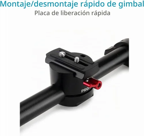 Vista 5 de PROAIM Anillo de estrella de mano para grúa 2, 3S y 3S PRO/S, RS2, RS3, RS3 Pro, cardán 4D. Carga útil de hasta 33 libras para estabilizadores