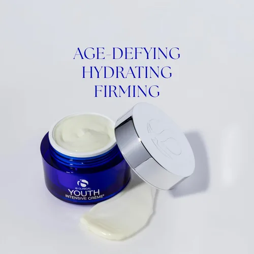 Vista 3 de iS CLINICAL Crema intensiva juvenil. Crema facial antienvejecimiento y reafirmante. Reduce la apariencia de finas finas y arrugas.
