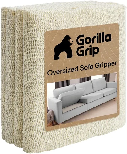 Vista 11 de GORILLA GRIP Agarre Antideslizante para Colchón, Evita que los Colchones se Deslicen y Mantiene la Cama en su Lugar, las Almohadillas Sujetan Camas