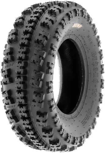 Vista 9 de SunF - Juego de 4 neumáticos de repuesto de 6 pliegues para bicicleta de carrera, todoterreno, cuatrimoto, cuatriciclo, 22 x 7-10 y 22 x 10-10, sin