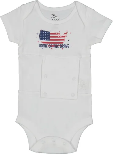 Vista 26 de Camiseta interior de tubo de alimentación para bebés, niños pequeños y niños