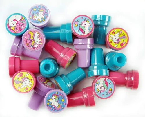 Vista 7 de Tiny Mills - 24 sellos de unicornio para niños