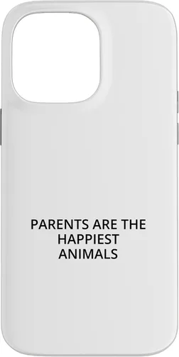 Vista 21 de iPhone 16 Parents are the happiest animals Case