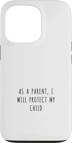 Vista 10 de As a parent, I will protect my child Case for iPhone 16