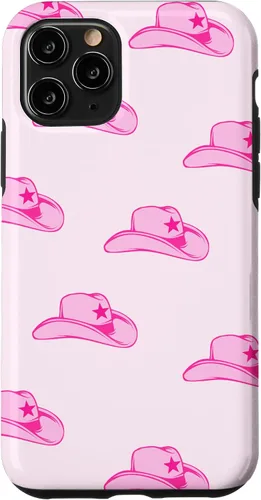 Vista 28 de Funda con estampado de sombrero de vaquero rosa para iPhone 13 Pro Max