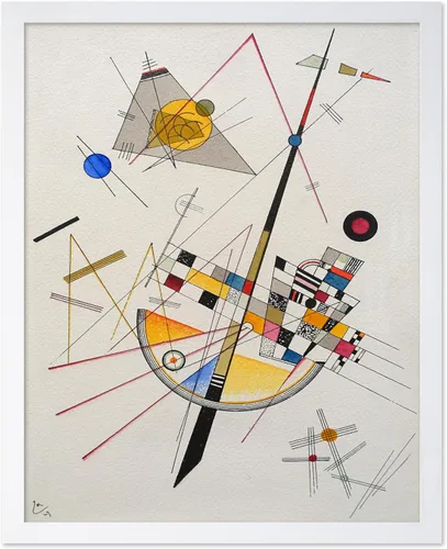 Vista 21 de Poster Master Póster vintage Wassily Kadinsky – Impresión retro delicada de tensión – Arte de formas geométricas – Arte abstracto – Arte moderno