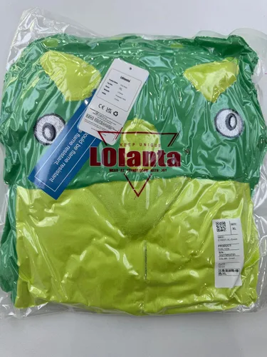 Vista 2 de LOLANTA Boys' Girls' Hooded Flannel Bathrobes Kids Soft Sleepwear Dinosaur Dressing Gown Gift
