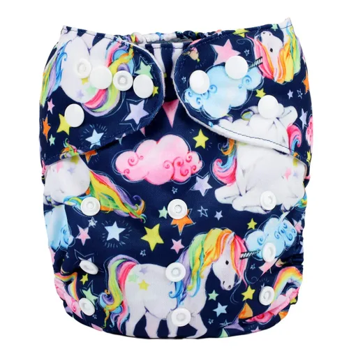 Vista 10 de Pañal de bolsillo para bebé, reutilizable, lavable, 8 libras a 36 libras (flecha)
