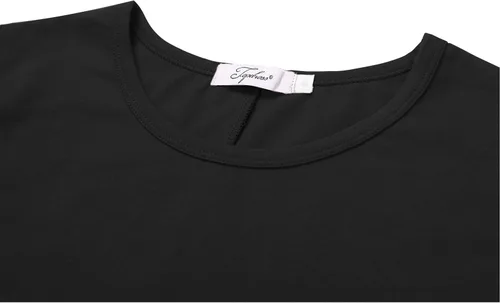 Vista 5 de Topdress Vestido tipo túnica holgada de manga 34 para mujer