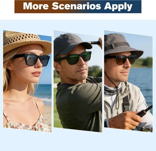 Vista 7 de Lenses Compatible with Ray-Ban Meta Glasses Gen 3/2/1/Wayfarer