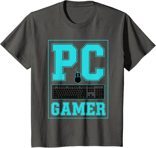 Vista 83 de PC Gamer Gaming Teclado Ratón Esports Computer Fan Camiseta