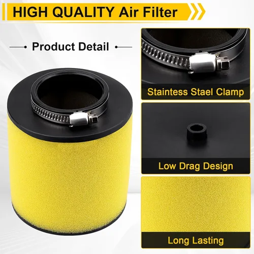 Vista 5 de TRX 250 Filtro de Aire de Reemplazo para Honda Recon 250 TRX250 TRX250TE TRX250TM ATV Sportrax 250 TRX250EX TRX250X RECON 250 17254-HM8-000