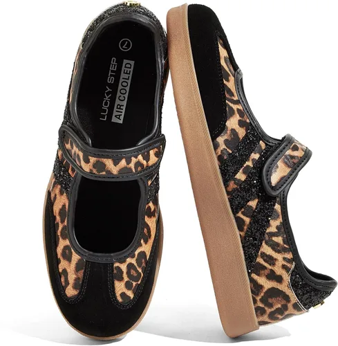 Vista 13 de LUCKY STEP Zapatillas de moda de suela fina para mujer