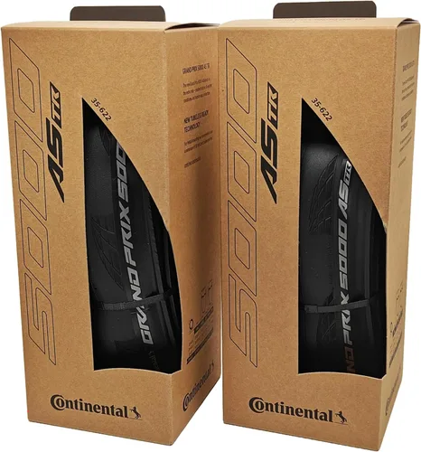 Vista 5 de Continental Grand Prix 5000 All Season TR - Black - Tubeless Road Bike Tire Conquer Every Season - BlackChili, Vectran Breaker, LazerGrip, Active