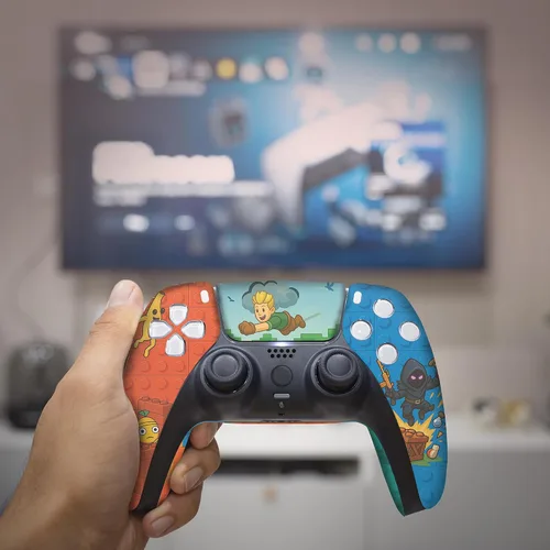 Vista 86 de Battman Custom PS-5 Controller Wireless compatible with Play-Station 5 Console by BCB Controllers Proudly Customized in USA with Permanent