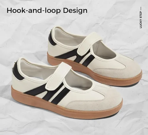 Vista 6 de LUCKY STEP Zapatillas de moda de suela fina para mujer