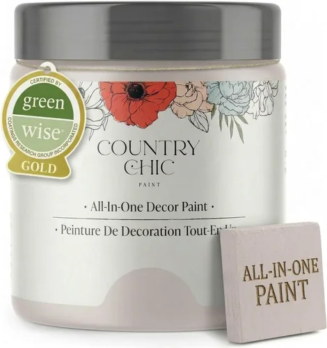 Vista 63 de Country Chic - Pintura a la tiza todo en uno para muebles y armarios, ecológica, acabado mate, con primer y sellador, para madera y metal, Alchemist