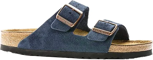 Vista 26 de Birkenstock Sandalias unisex Arizona con plantilla suave para adultos Lima activa