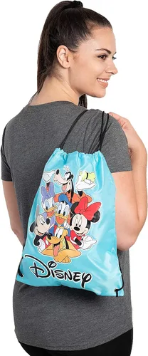 Vista 4 de Disney Bolso bandolera de 15" Mickey Mouse Minnie Donald Daisy Goofy Pluto Print, Varios