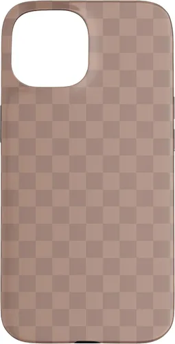 Vista 6 de Chic Brown Checkered Checkerboard Pattern Trendy Case for iPhone 16