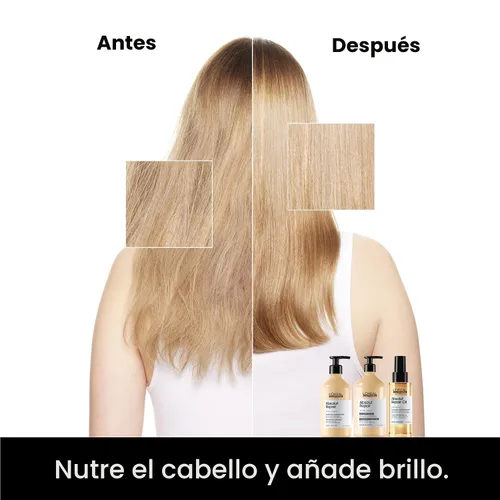 Vista 2 de L'Oreal Professionnel Paris Absolut Repair 10-in-1 Oil - Nourishing Multi-Benefit Hair Oil For Dry & Damaged Hair, Repairs Damage Repair & Provides