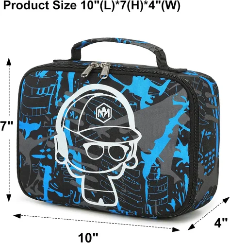Vista 6 de Mochila escolar para niños con fiambrera para niñas, bolsa de libros, mochila escolar preescolar, jardín de infantes, mochila para niños pequeños