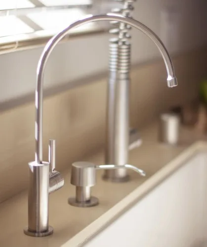 Vista 5 de Alfi AB5008 Dispensador de agua potable sólida, 3 pulgadas de ancho x 7 1/2 pulgadas de profundidad x 12 3/8 pulgadas de alto, acero inoxidable