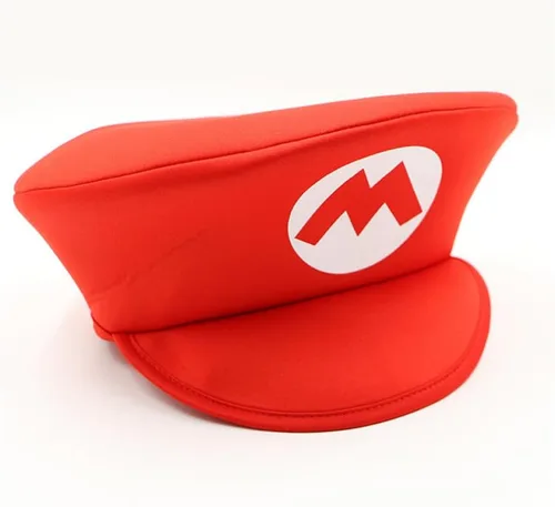 Vista 2 de IDOTTA Super Bros - Disfraz de fontanero para Halloween para niños y adultos, unisex, disfraz con sombreros de Luigi Bros, gorra, bigotes