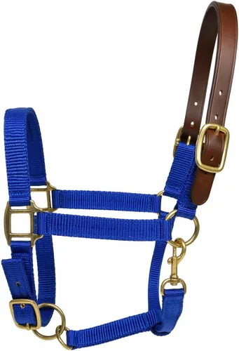 Vista 5 de SIE Cabestros de caballo de nylon Breakaway Negro