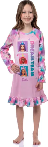 Vista 2 de INTIMO Barbie - Camisón de pijama de unicornio para niñas