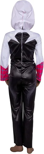Vista 5 de Marvel Spider-Gwen Official Youth Adaptive Costume - Costumes with Adaptive Features (Wheel Cover Sold Separately)