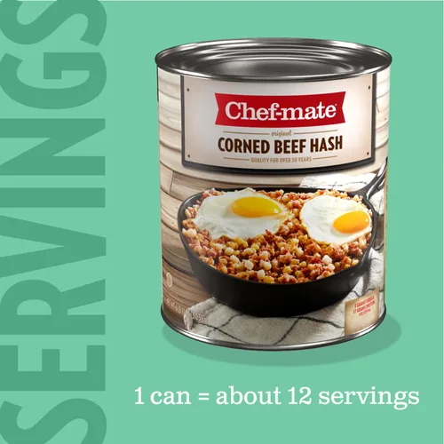 Vista 4 de Chef-mate, chile con frijoles, 17 oz