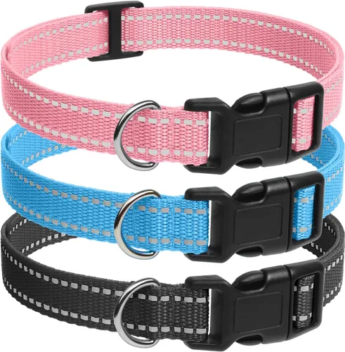 Vista 9 de Correa de repuesto de nailon transpirable ultra cómoda para collar de entrenamiento de perros, ajustable y resistente al agua, compatible