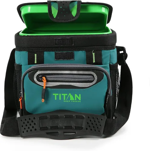 Vista 14 de Titan by Arctic Zone Deep Freeze Cooler - Zipperless Hardbody Cooler - Deep Freeze Insulation, HardBody Liner, and SmartShelf