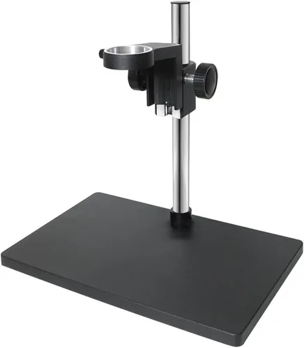Vista 3 de Kit de microscopio soporte ajustable para microscopio, barra de barra, pilar de doble brazo para binocular trinocular estéreo, microscopio cámara