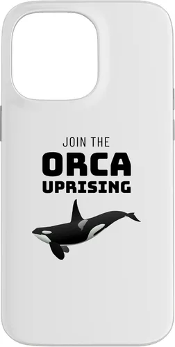 Vista 21 de Orca Uprising - Join The Orca Uprising 2023 - Whales Attack Case for iPhone 17