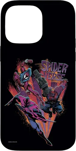 Vista 21 de iPhone 16 Marvel Spider-Man: Across the Spider-Verse 2099 Strike Team Case