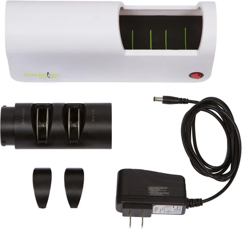Vista 7 de Shenzhen Knives Afilador de cuchillos eléctrico para cuchillos de acero inoxidable de cerámica La mejor piedra de pulido de diamante Rueda