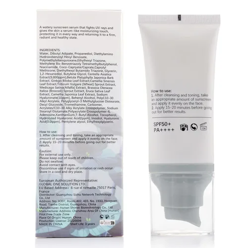 Vista 9 de Centella - Protector solar SPF 50, protector solar Hyalu Cica para cara, resistente al agua, fuerte protección UV, sin yeso blanco, protector solar