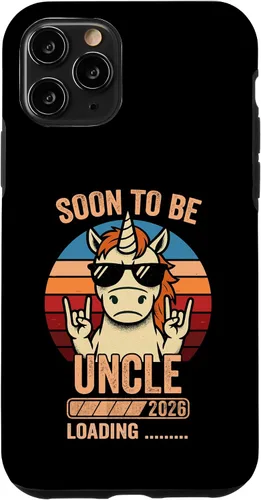 Vista 29 de Soon to Be Uncle 2026 Unicorn Uncle to Be 2026 Case for iPhone 16